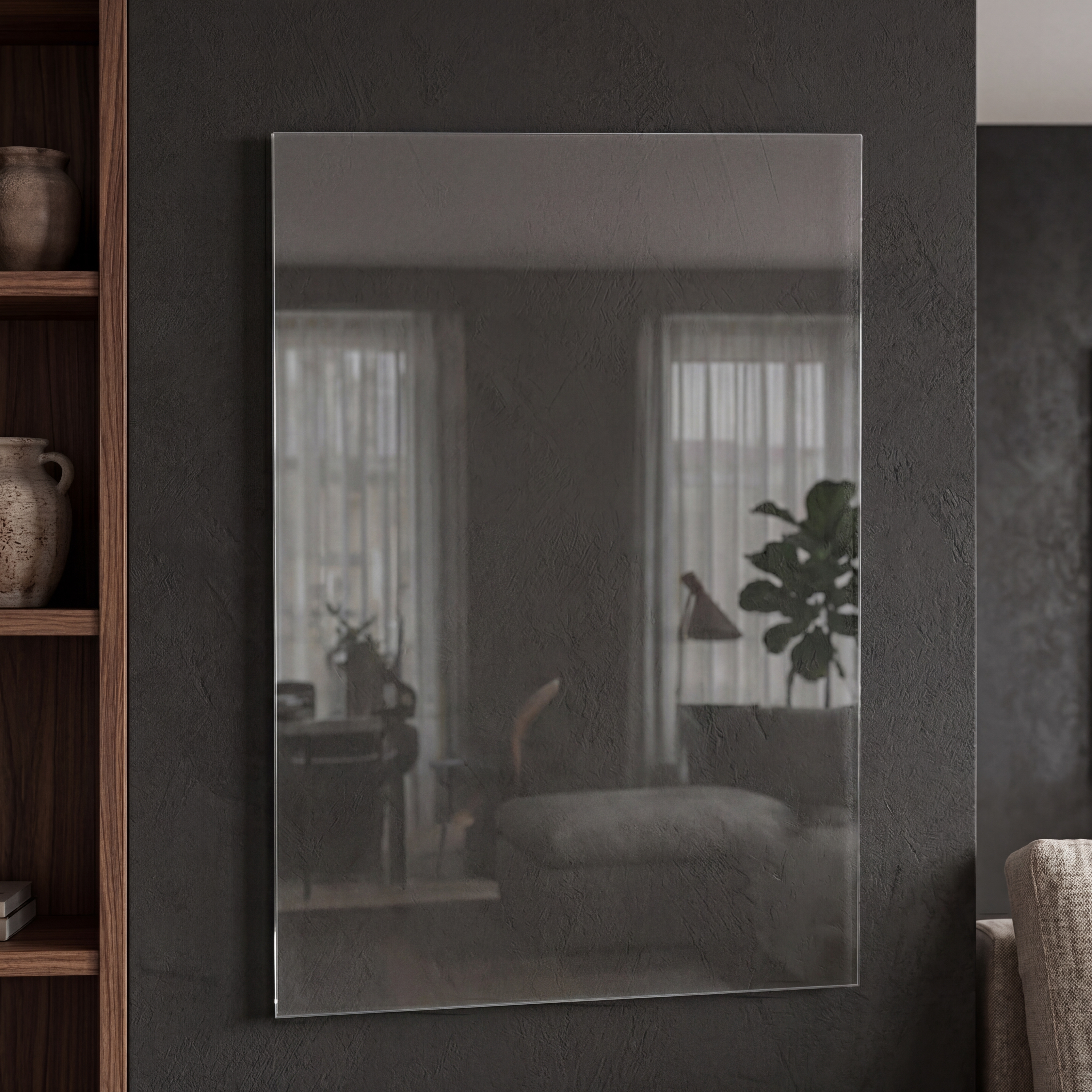 Plexiglass Reflection Overlay